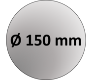 150 mm EW RVS kachelpijp