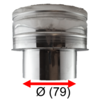 onderaansluitstuk 79 mm naar dw 150