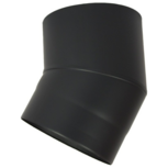 Kachelpijp Enkelwandig Rits Fire &Oslash;150 Bocht 30 graden