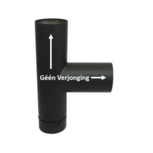 detail Kachelpijp EW &Oslash;150 T-stuk met deksel