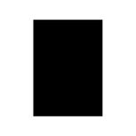 Vloerplaat rechthoek 80 x 67.5 zwart 