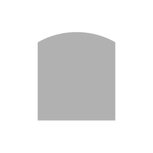 Vloerplaat staal toog 100 x 100 cm antraciet