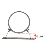 ID1_Rookkanaal Dubbelwandig Rits Fire bv &Oslash;80/130 Muurbeugel sterk 130 met maten.JPG