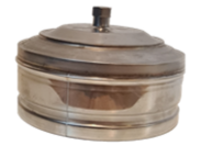 ID2_Rookkanaal Dubbelwand150-200 Deksel tbv T-stuk met dop