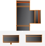 pelletpijp t-stuk zwart 80mm rvs