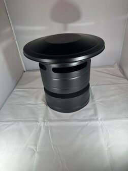 trekkap zwart 80/130 mm