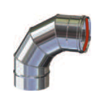  90 graden bocht ew rvs 80 mm 3