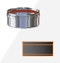 dop zwart tbv t-stuk