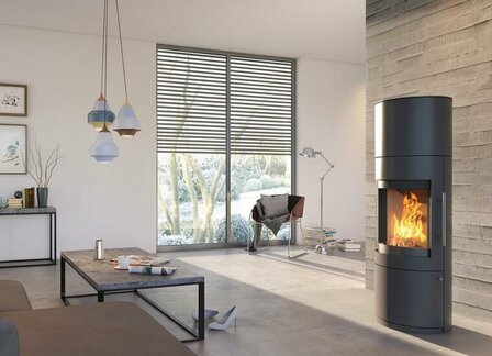 Hark 117 houtkachel met katalysator, 84,1% rendement