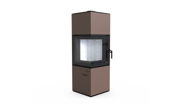 Defro Home Quadroom houtkachel 9 kW met 80,2% rendement