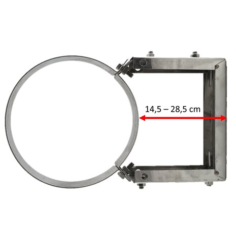 150 Verstelbare muurbeugel